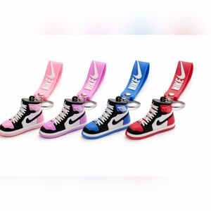 🔥 Mini Sneaker Keychains – Cute Shoe Charms w/ Strap – Pick Your Color
